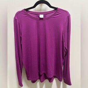 Athleta Fuchsia Long Sleeve Women's Top